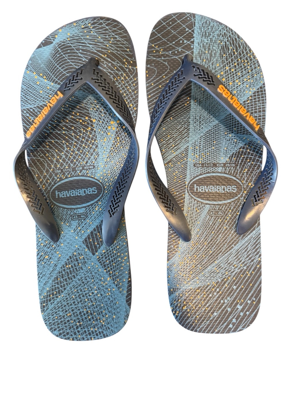 Havaianas Aero Graphic Men’s Flip Flops Slippers Size 11/12